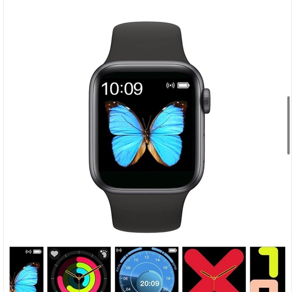 Bluetooth Smart Watch, iOS/Android pink
